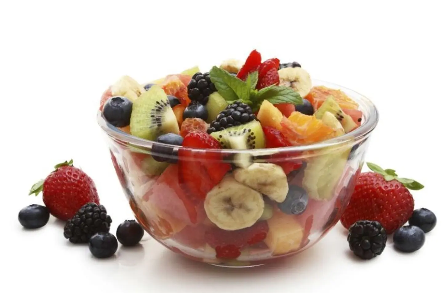 سلطة الفواكه - وسط