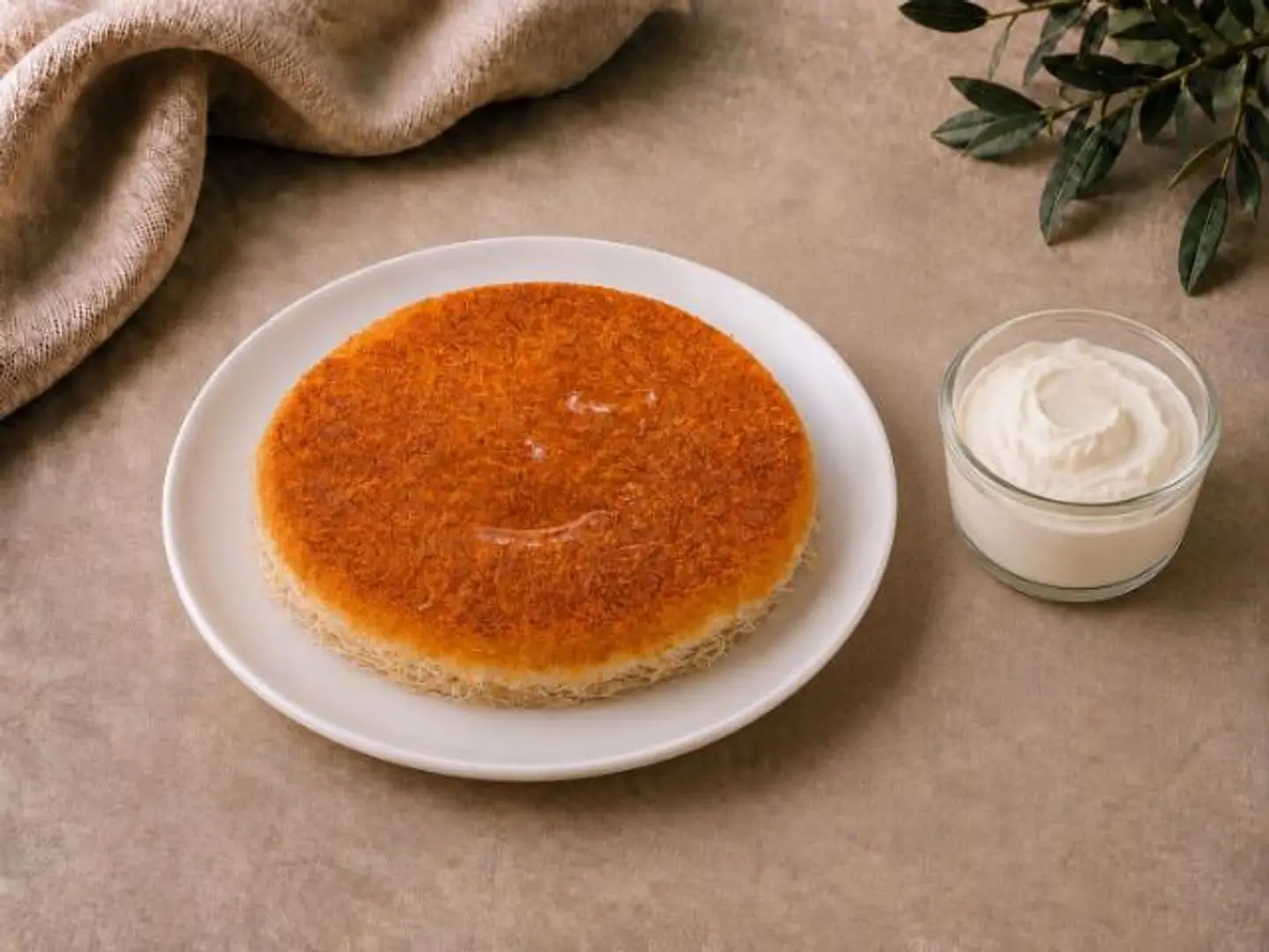 كنافة قشطة - صغير
