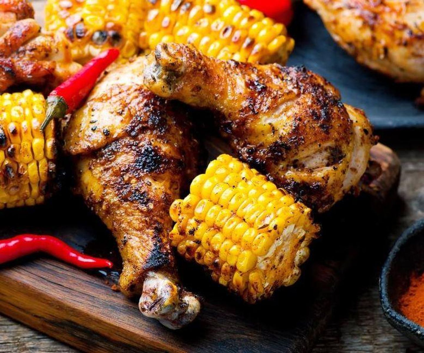 Chicken With Corn - Small