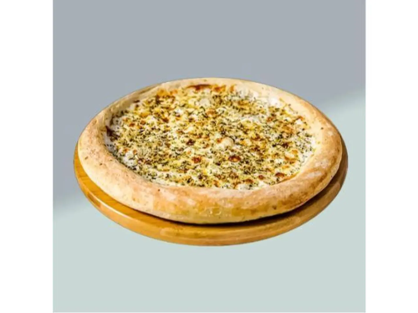 بيتزا لبنة و زعتر - صغير