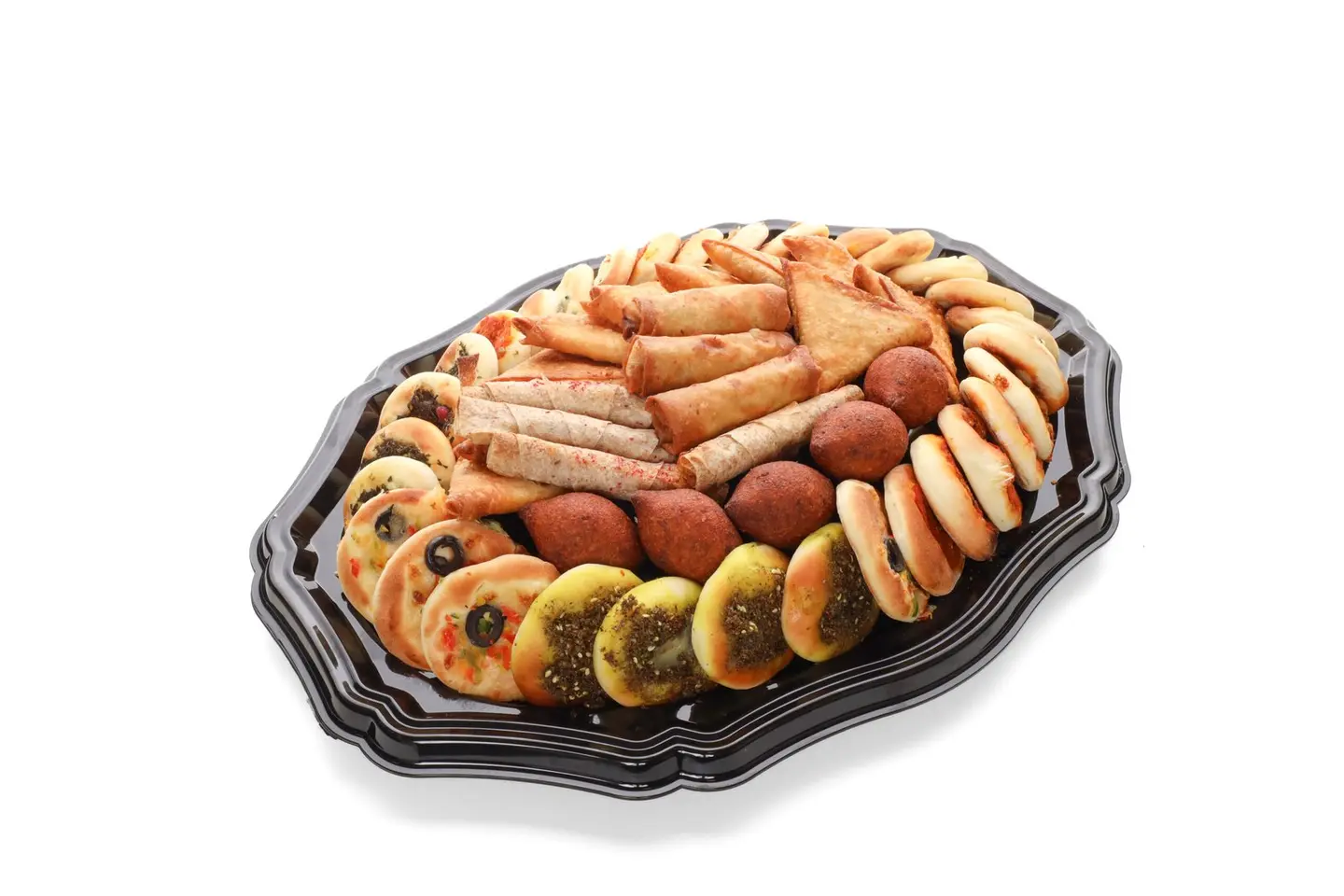 Assorted Pancake Plate - Small