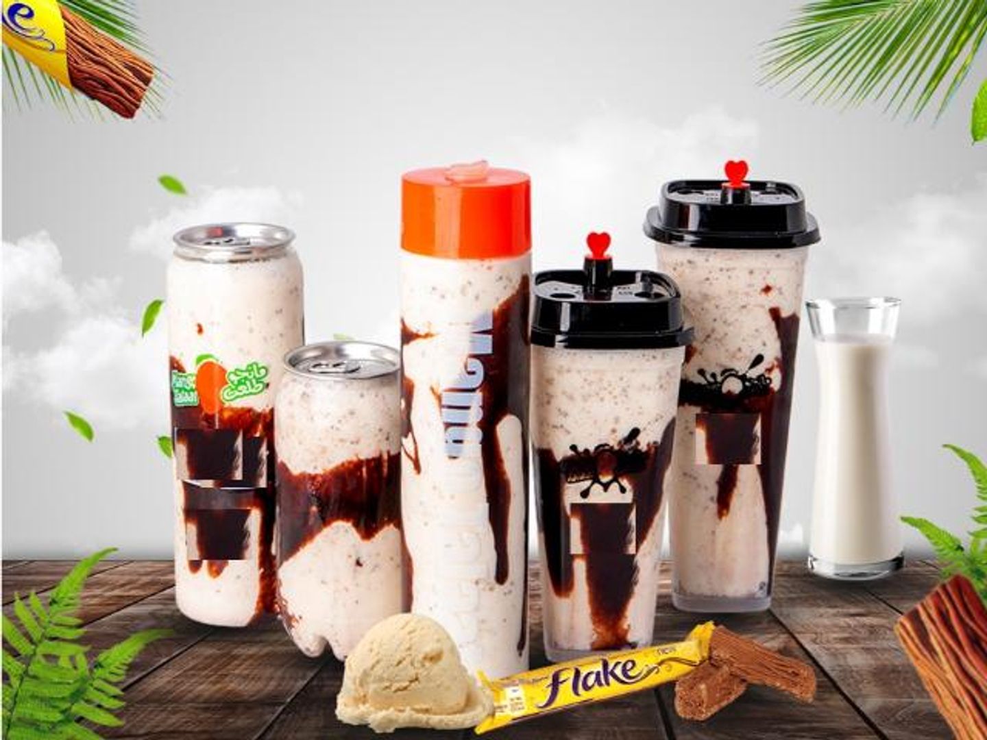 Flake Milkshake - Medium