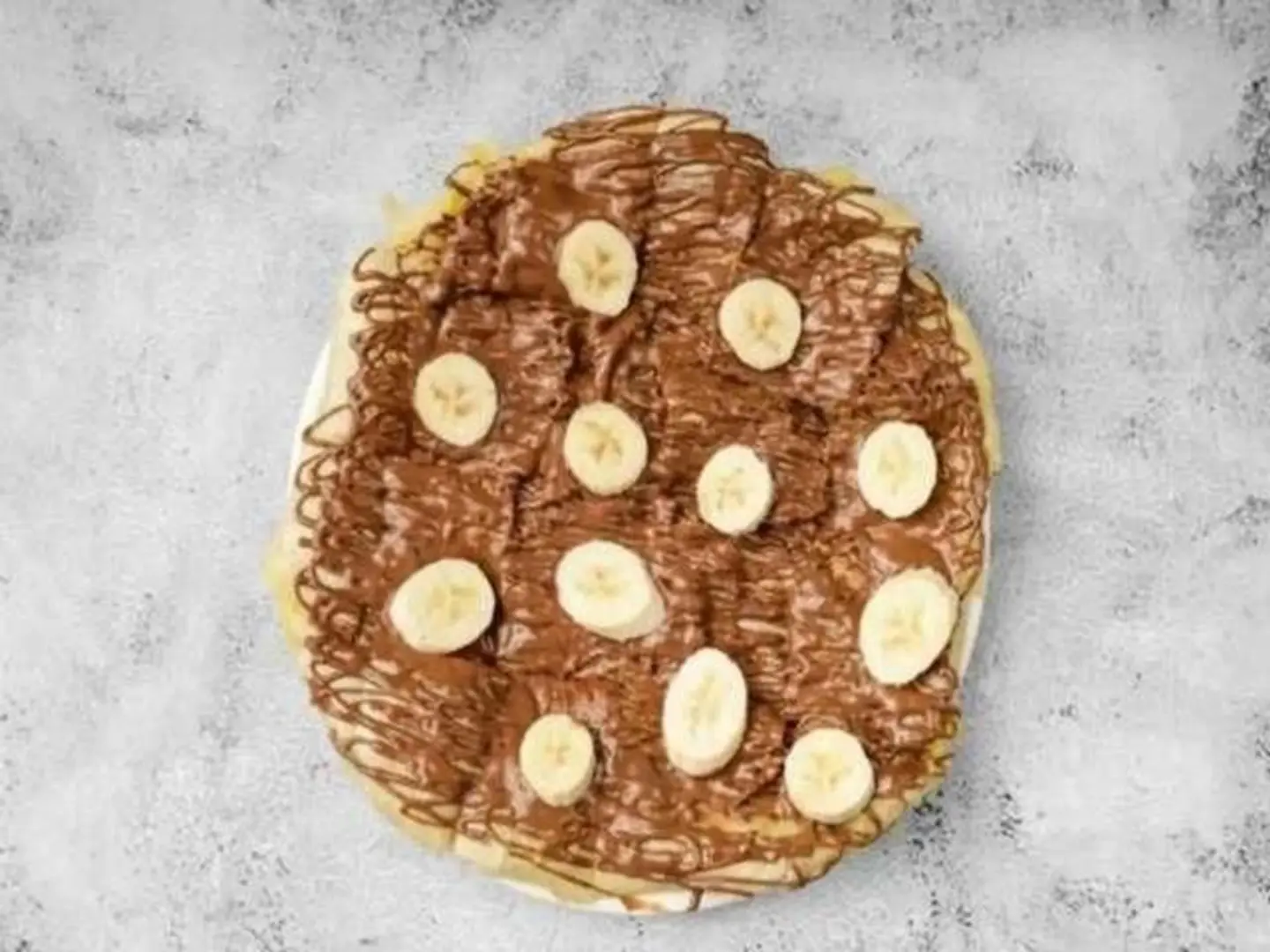 Nutella Banana Pie - Medium