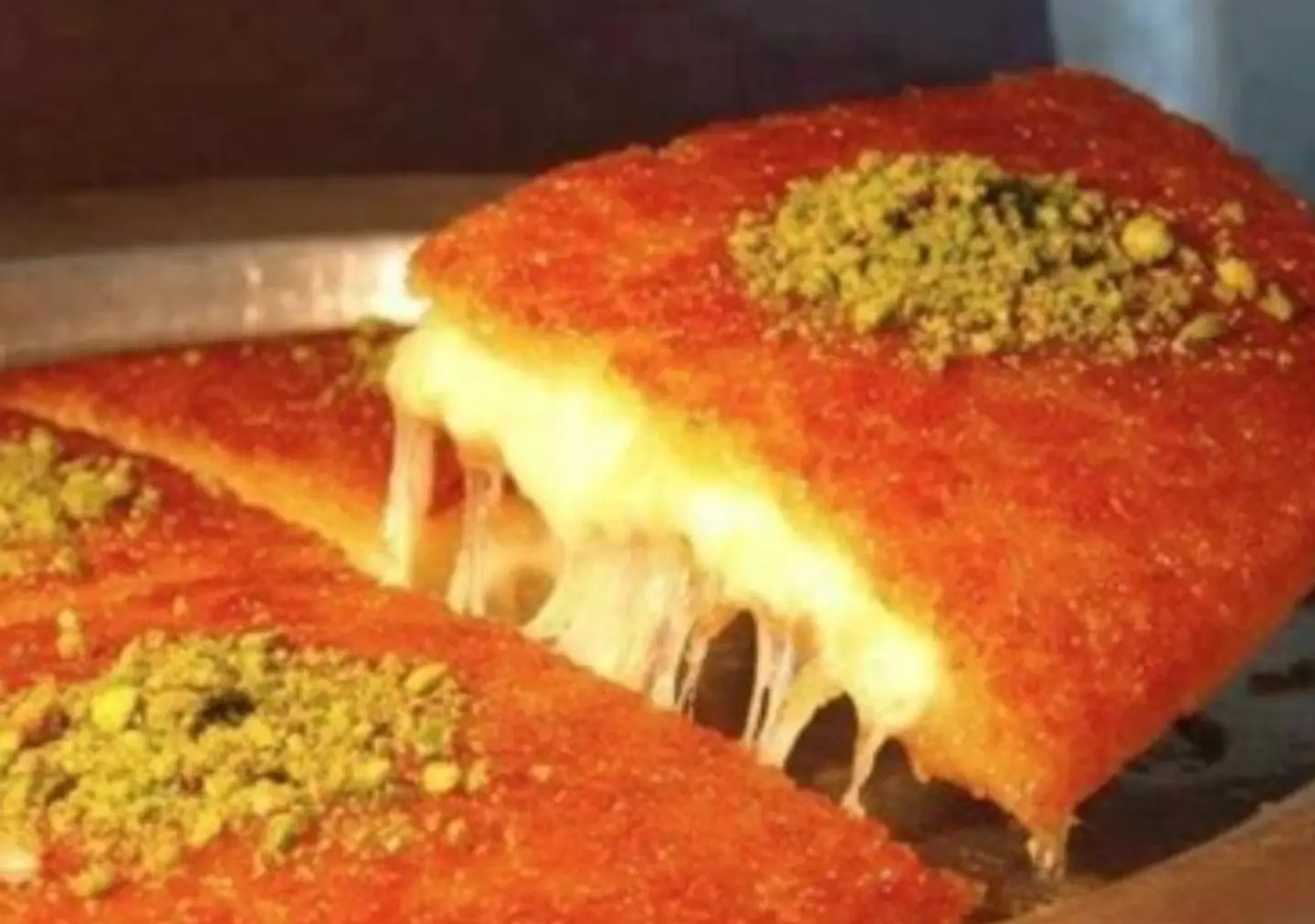 Kunafa Stuffed With Cream Cheese Plain - Mini