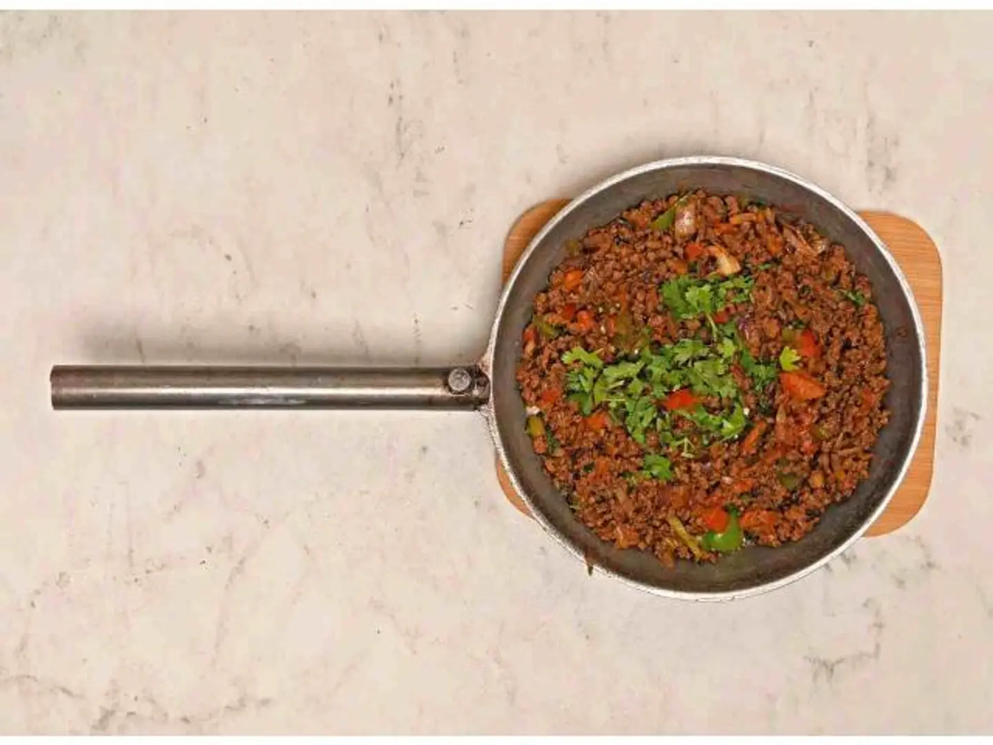 صحن لحم مفروم - صغير