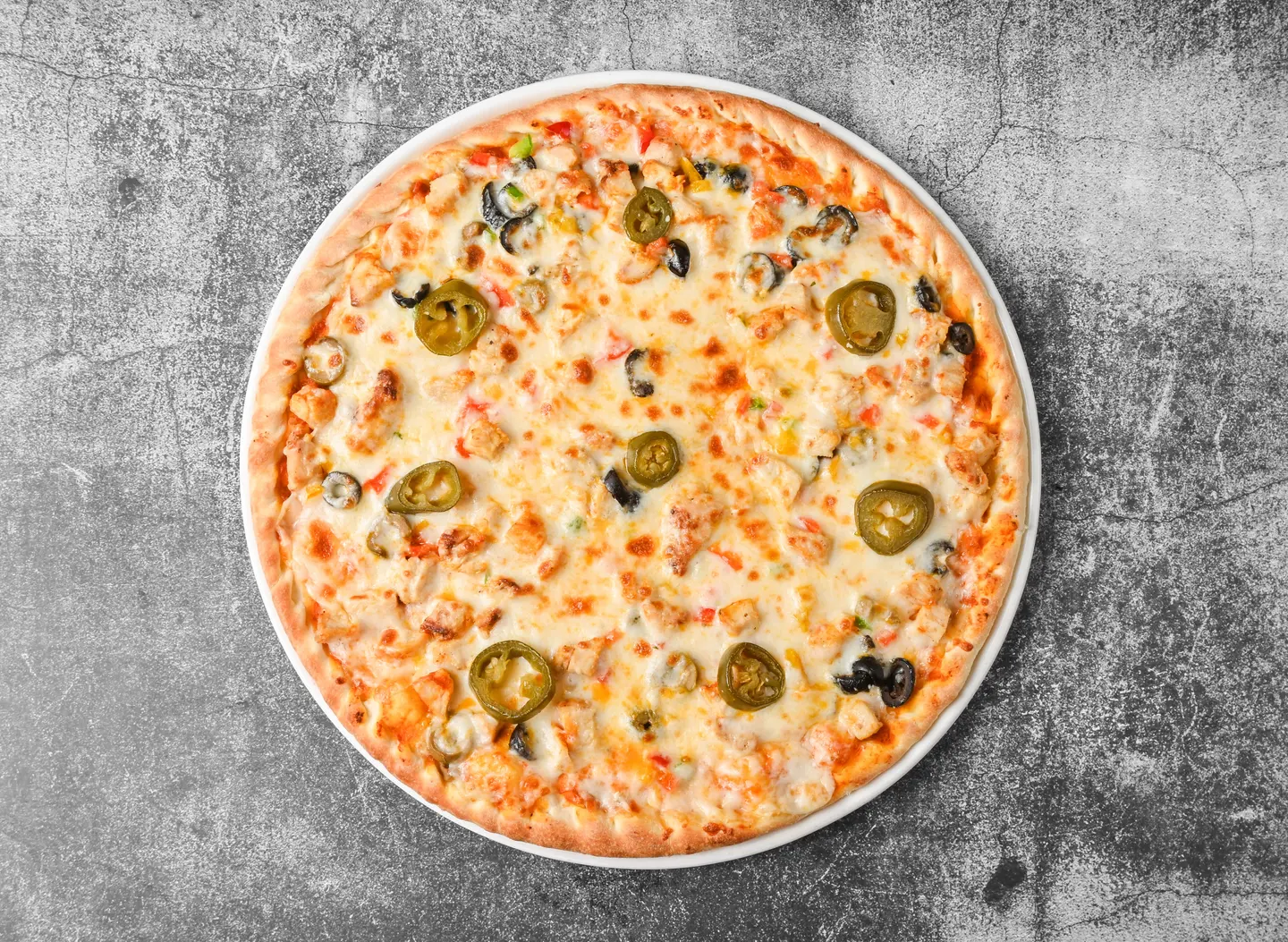 بيتزا مكسيكي جبن - وسط