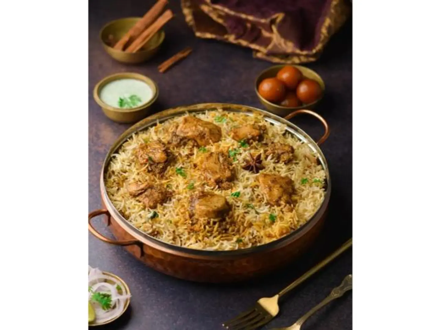 لحم ضأن دوم برياني - سنجل