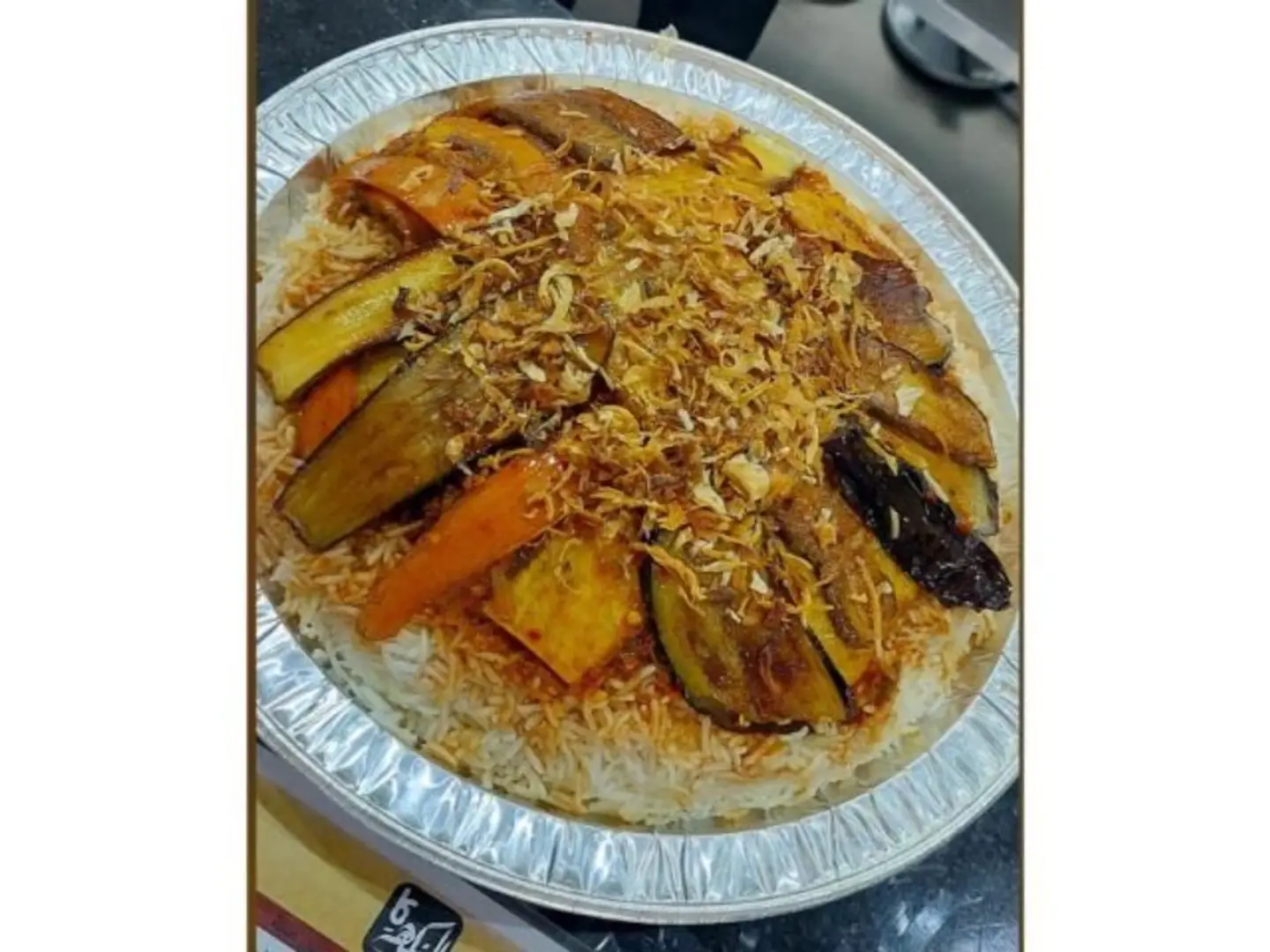 Maqluba - Half Chicken