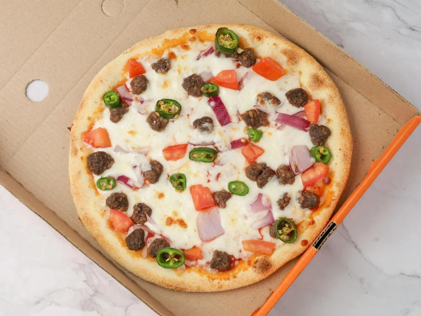 Spicy Meat Pizza - Small