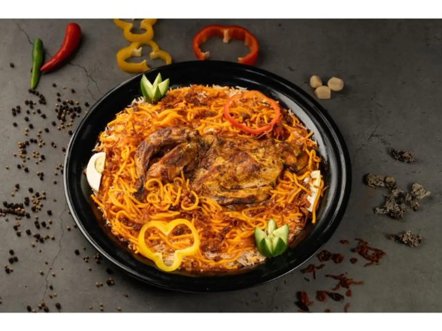 Kozi Chicken With Basmati Rice - Half