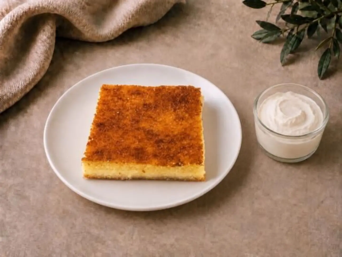Nutella Basbousa - 250 Grams
