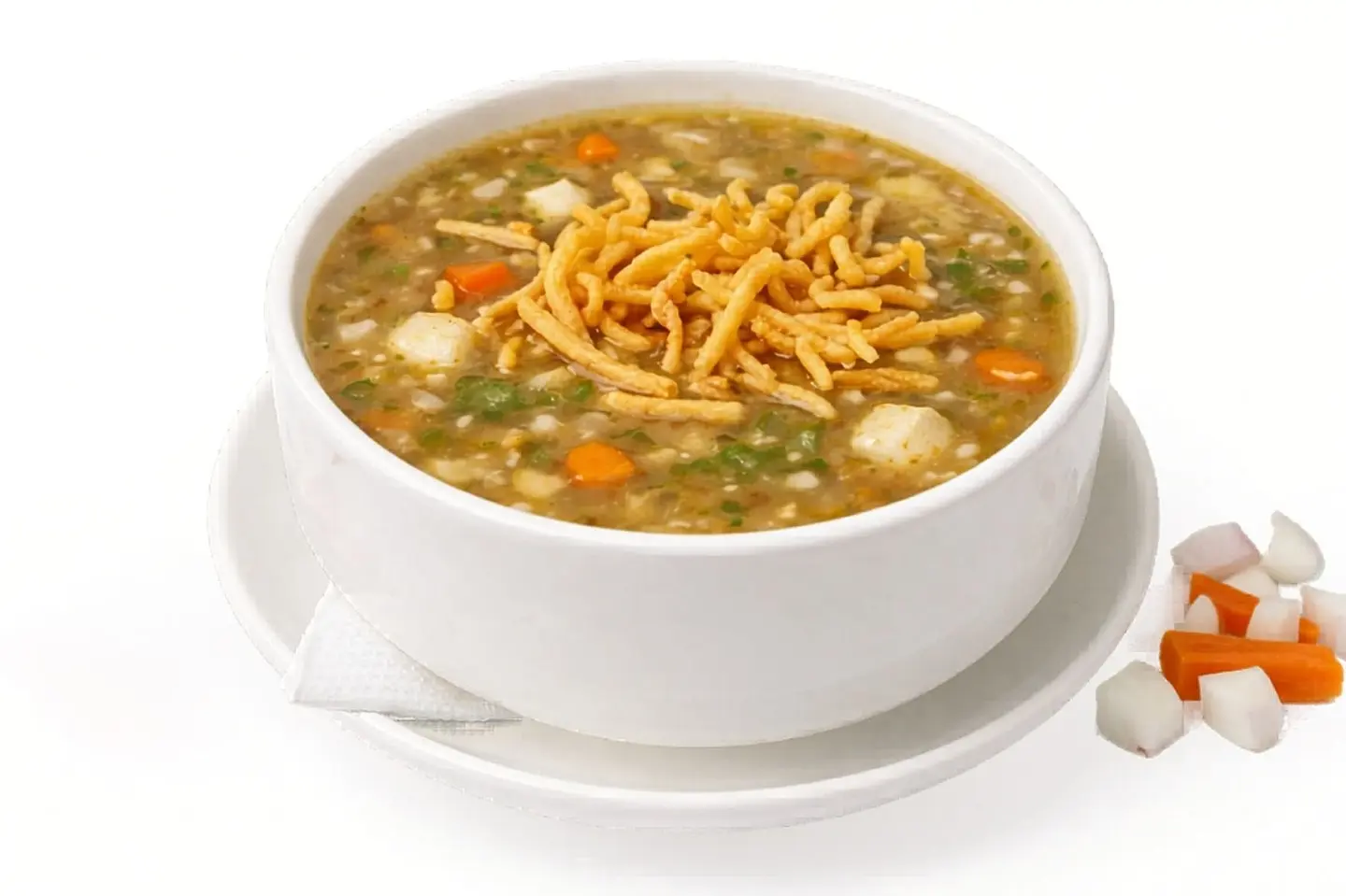 شوربة صينيه - الدجاج