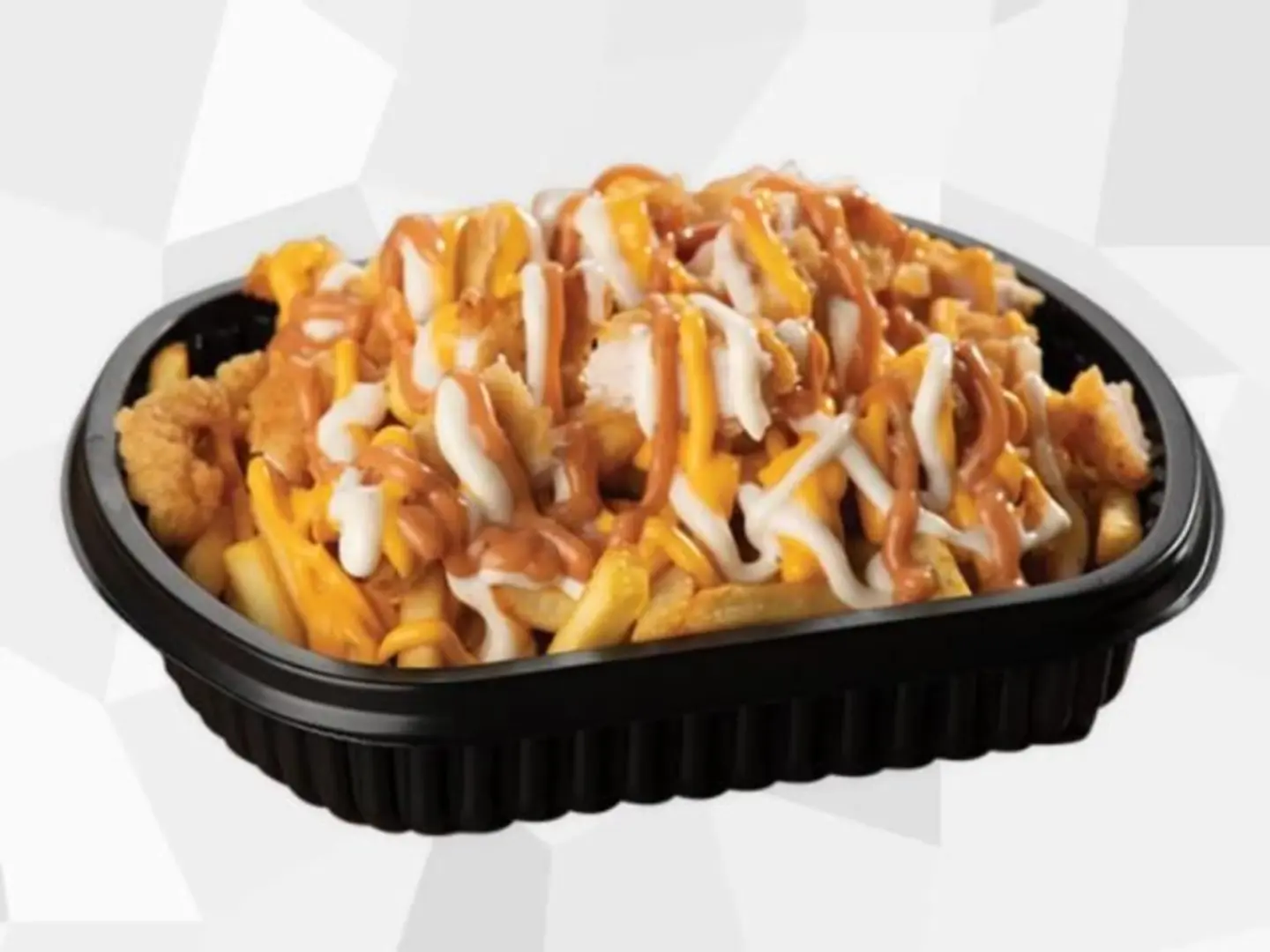 Crispy Cheese Fries - Chicken