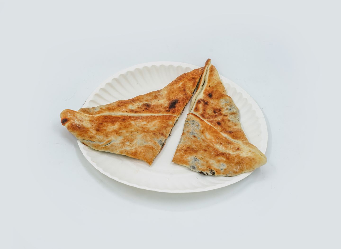 سبانخ باللبنة - وسط