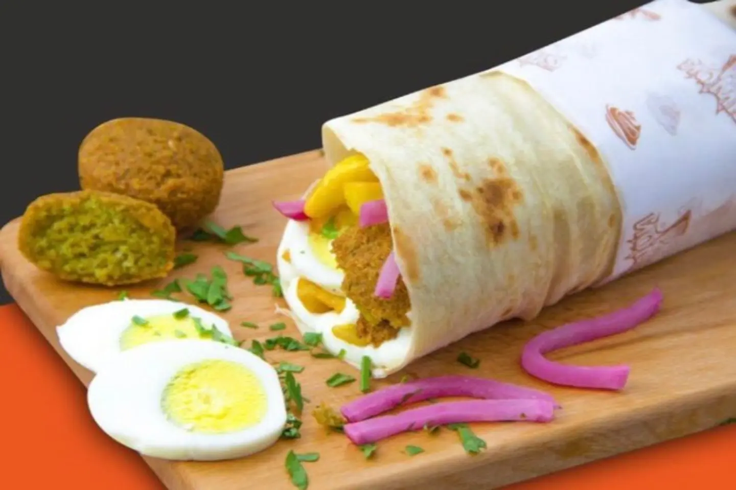 Egg Falafel - Egg