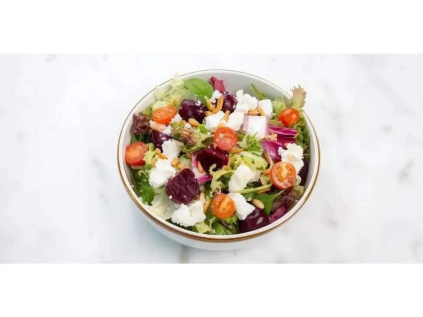 White Cheese Salad Dish - Small
