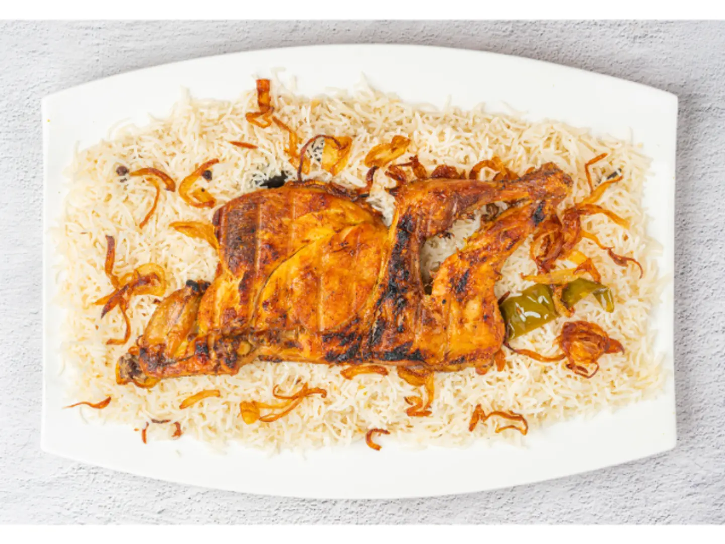 Popular Charcoal Chicken Half Rice - Popular Rice