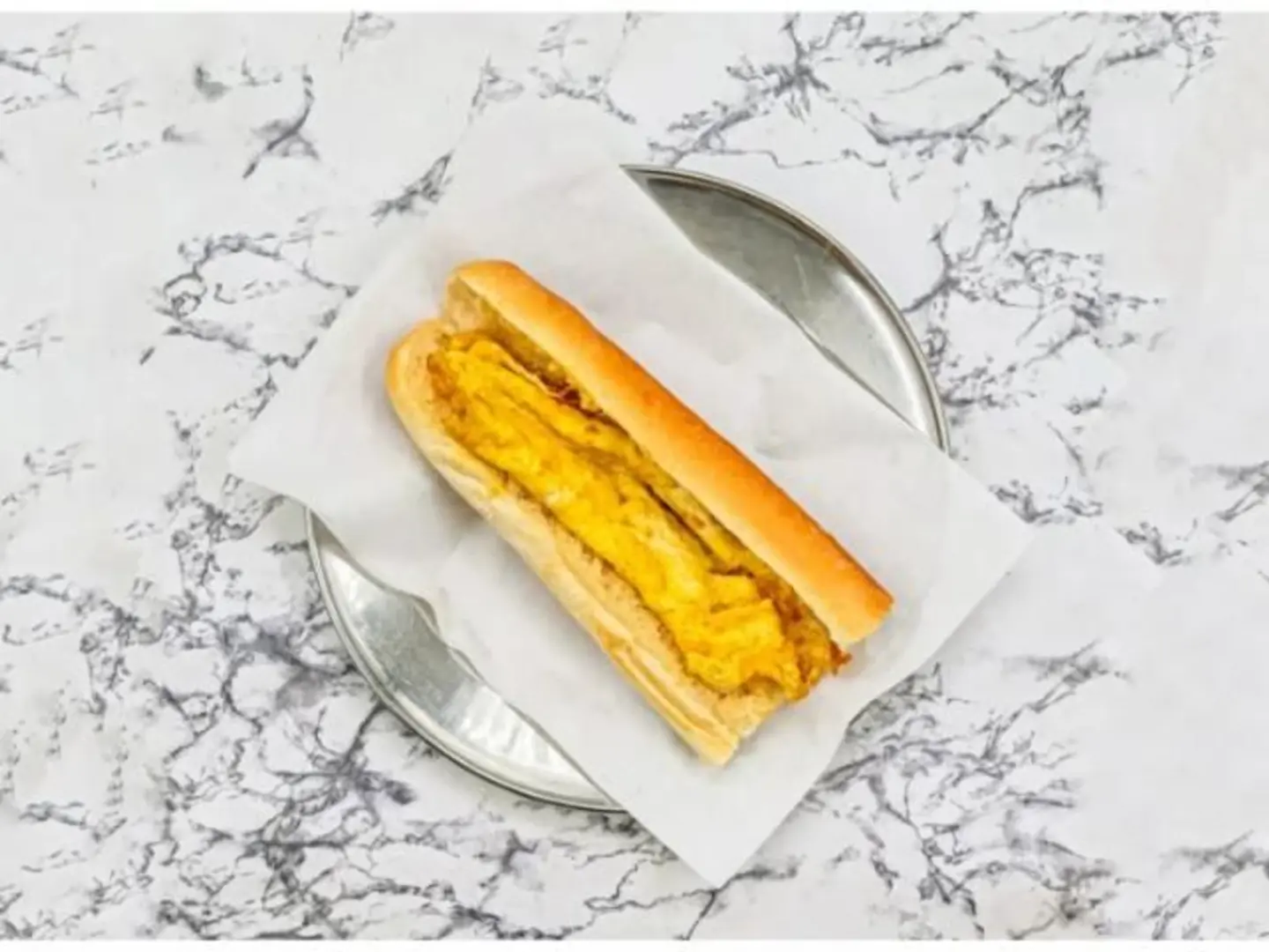 ساندوتش بيض مقلي - صغير