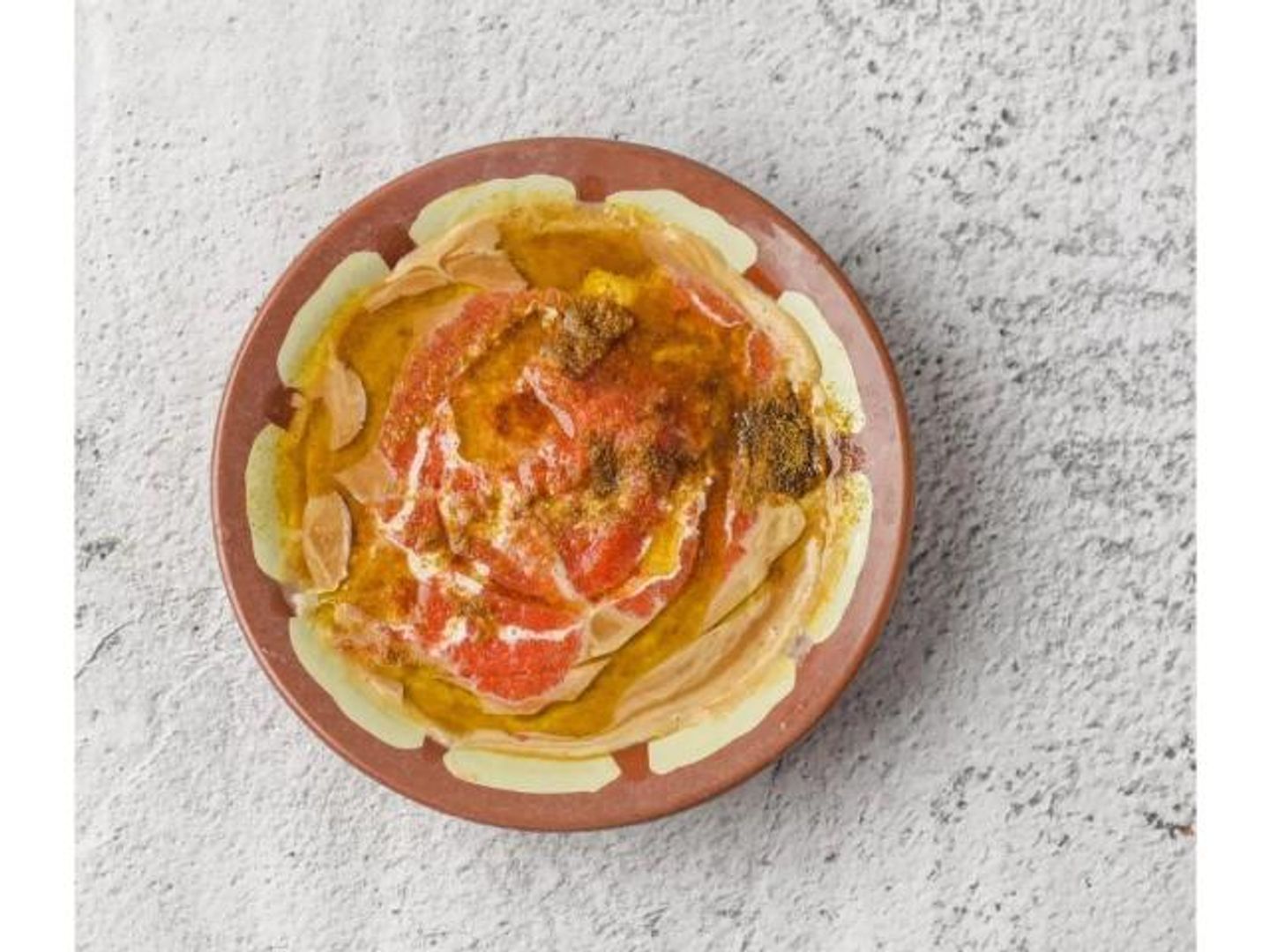 Foul Plate With Tahini And Regular Oil - Medium