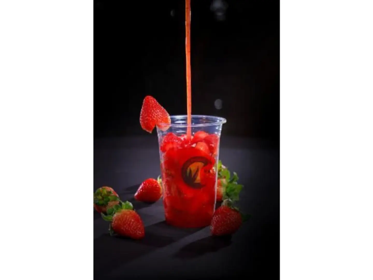 Strawberry Juice Pieces - Medium