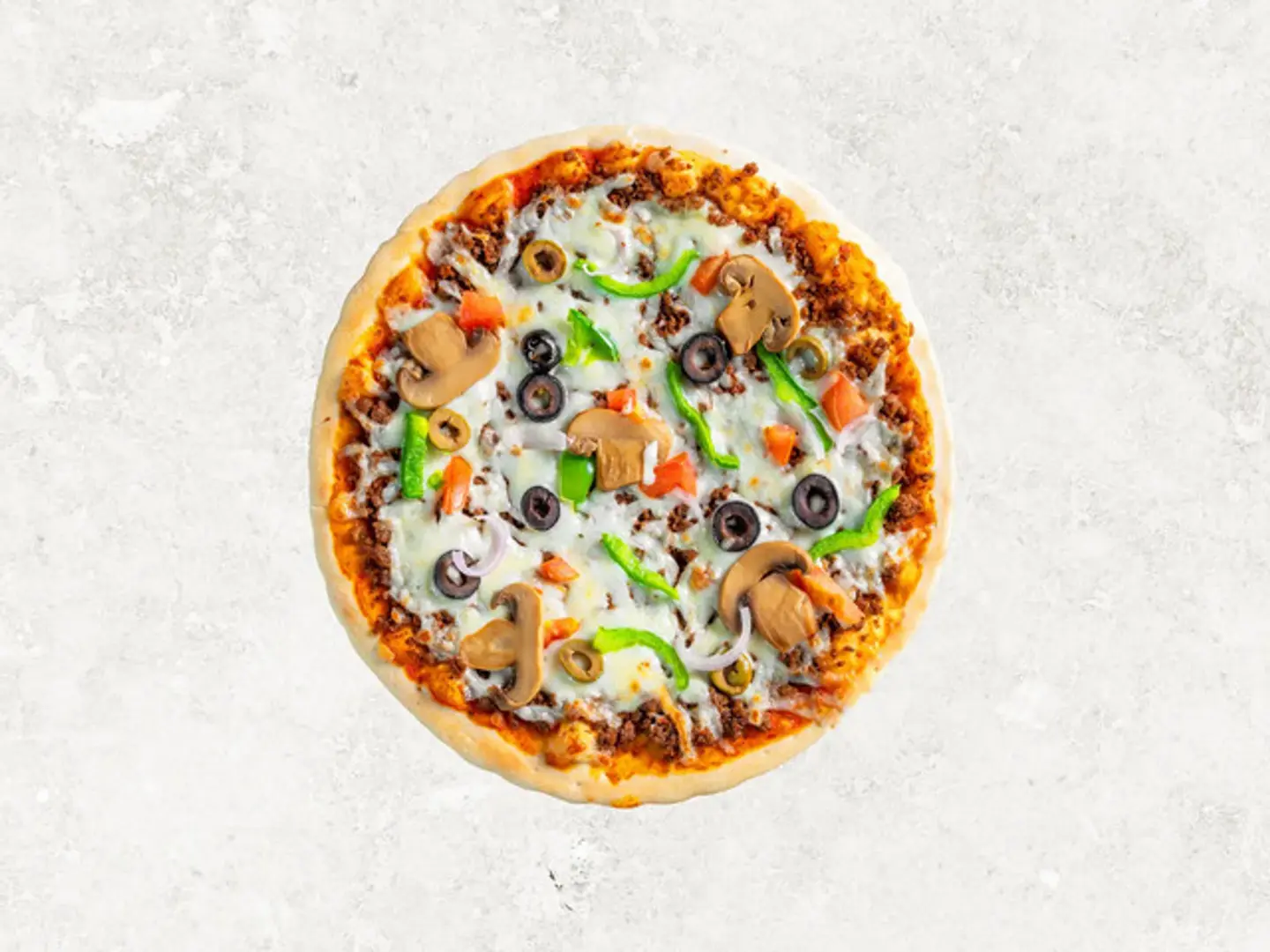 بيتزا خضار - صغير