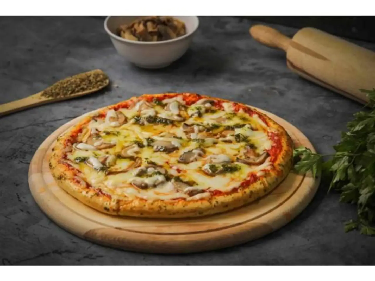 Mushroom Pizza - Small
