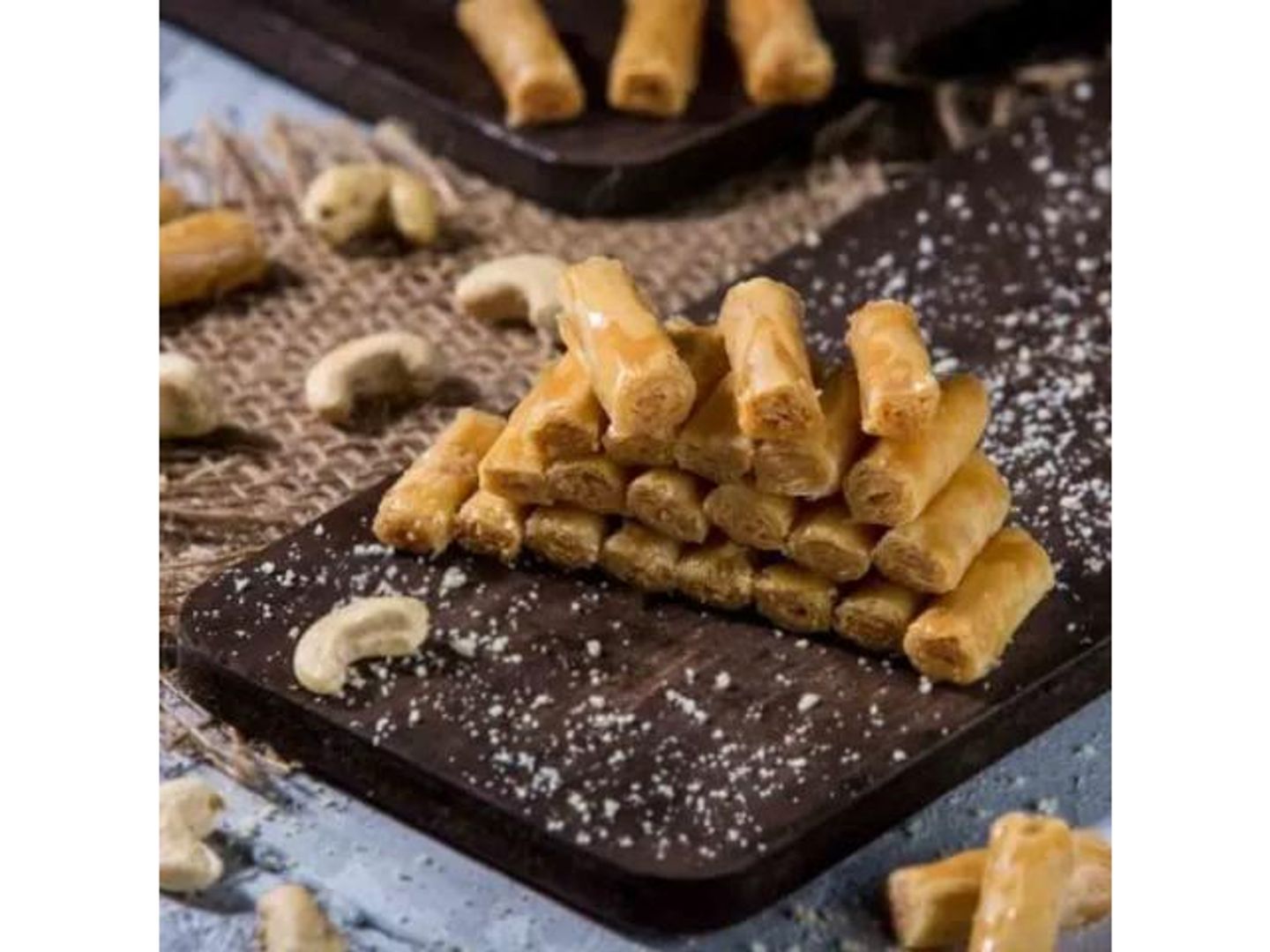 Cashew Fingers Baklawa - 250 Grams