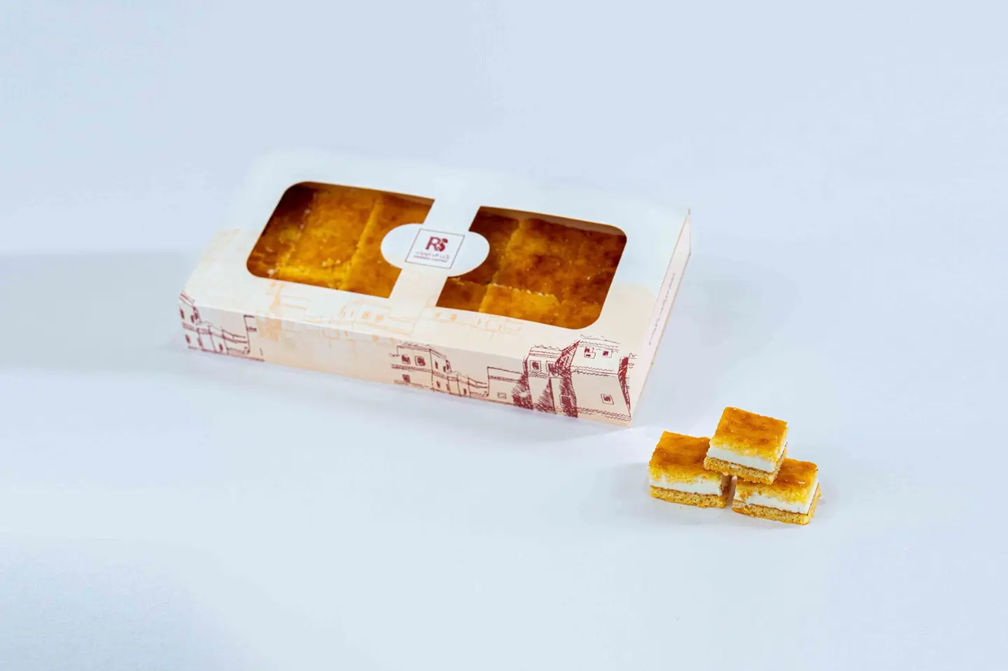 Cream Basbousa - 1/2 Kg