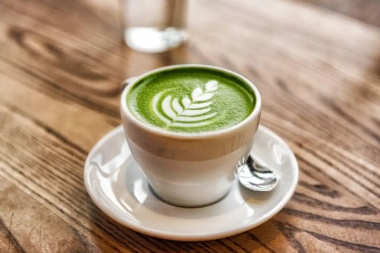 Hot Matcha Latte - Hot Matcha Latte