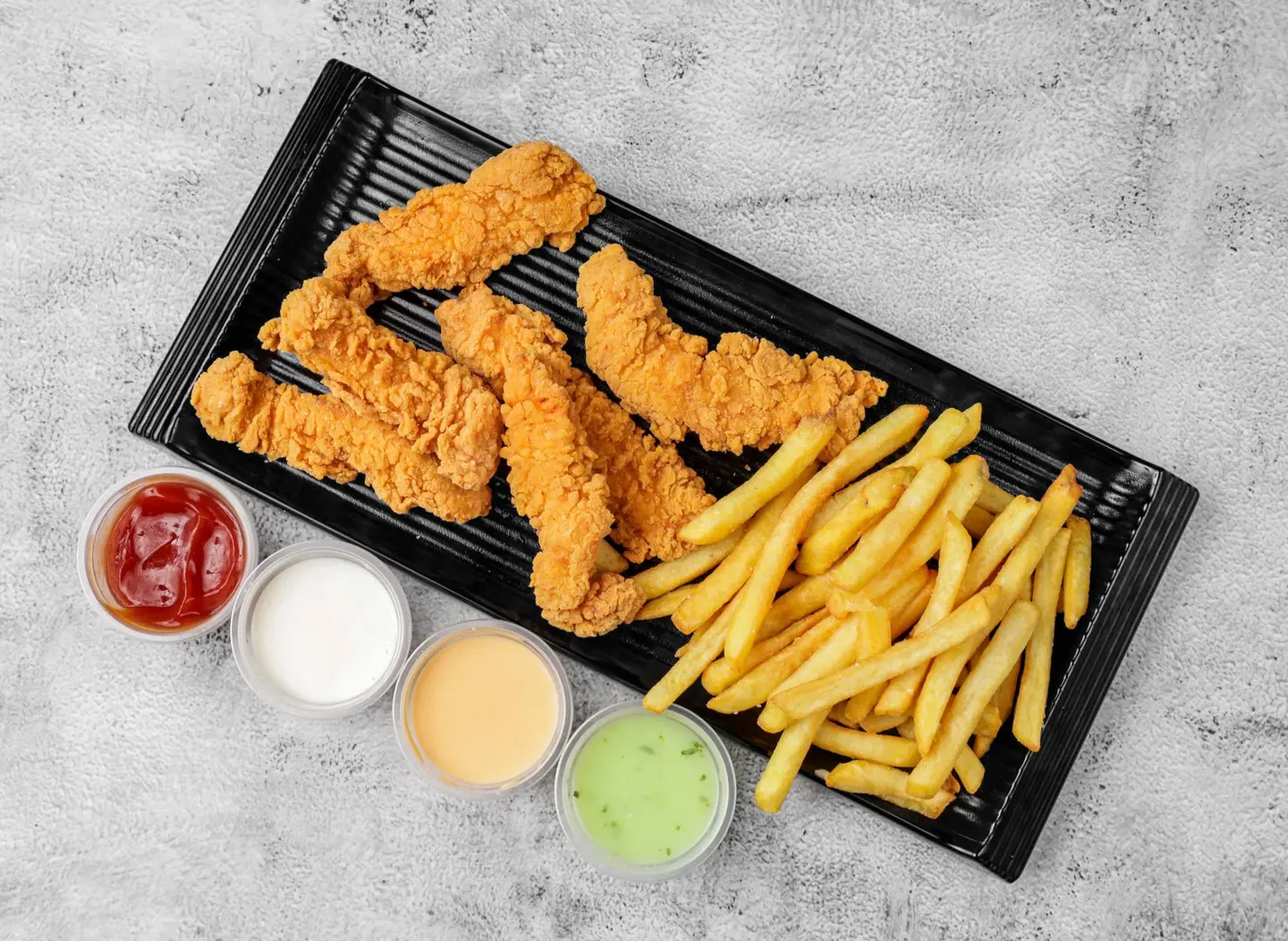 Alarabi Chicken Zinger Plate - Regular