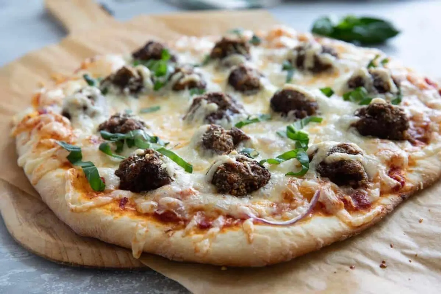 Meatballs Pizza - Small
