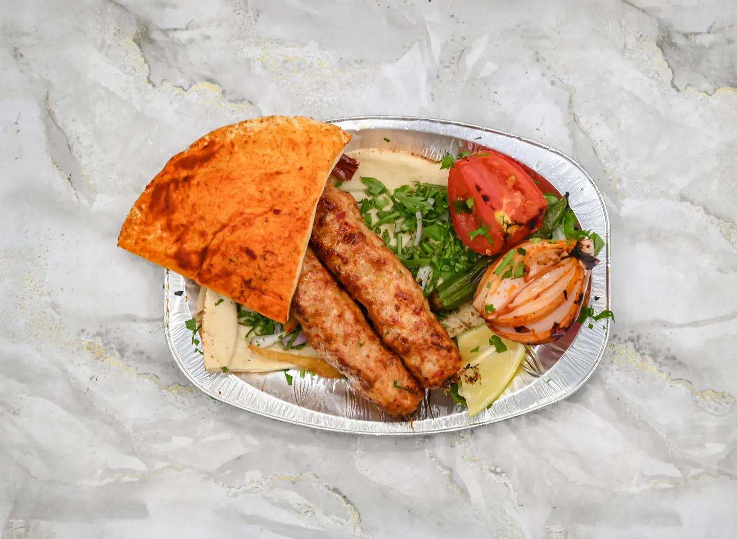 Grated Chicken With Yogurt - For One Person