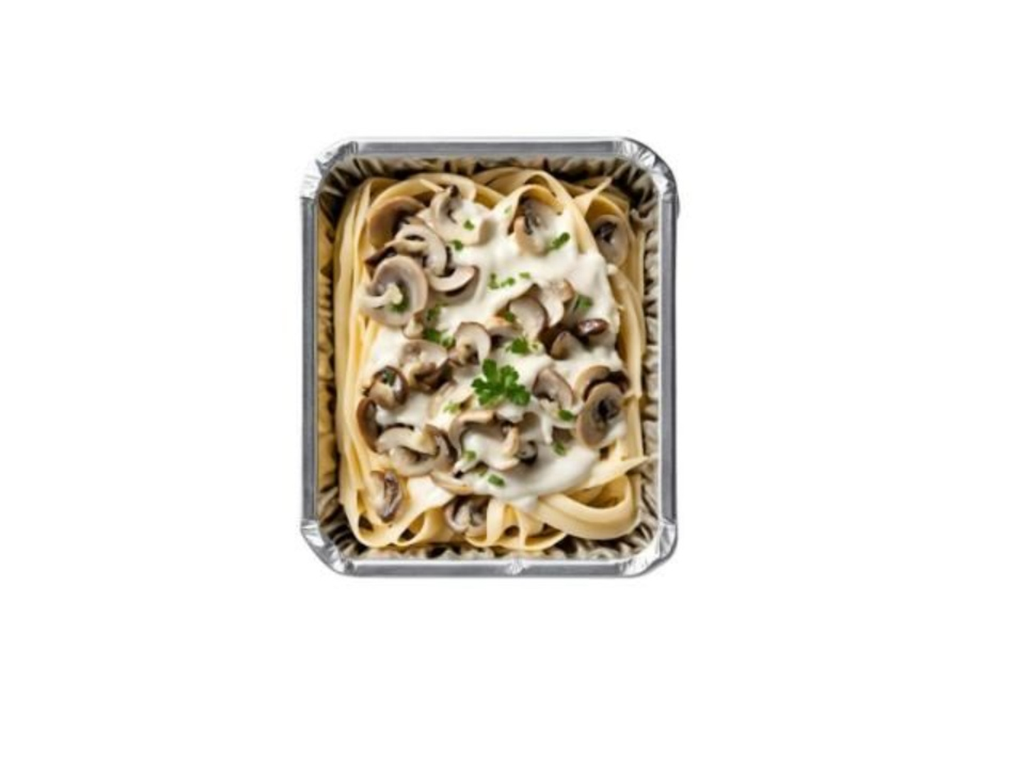 Fettuccine With Mushroom - Beef