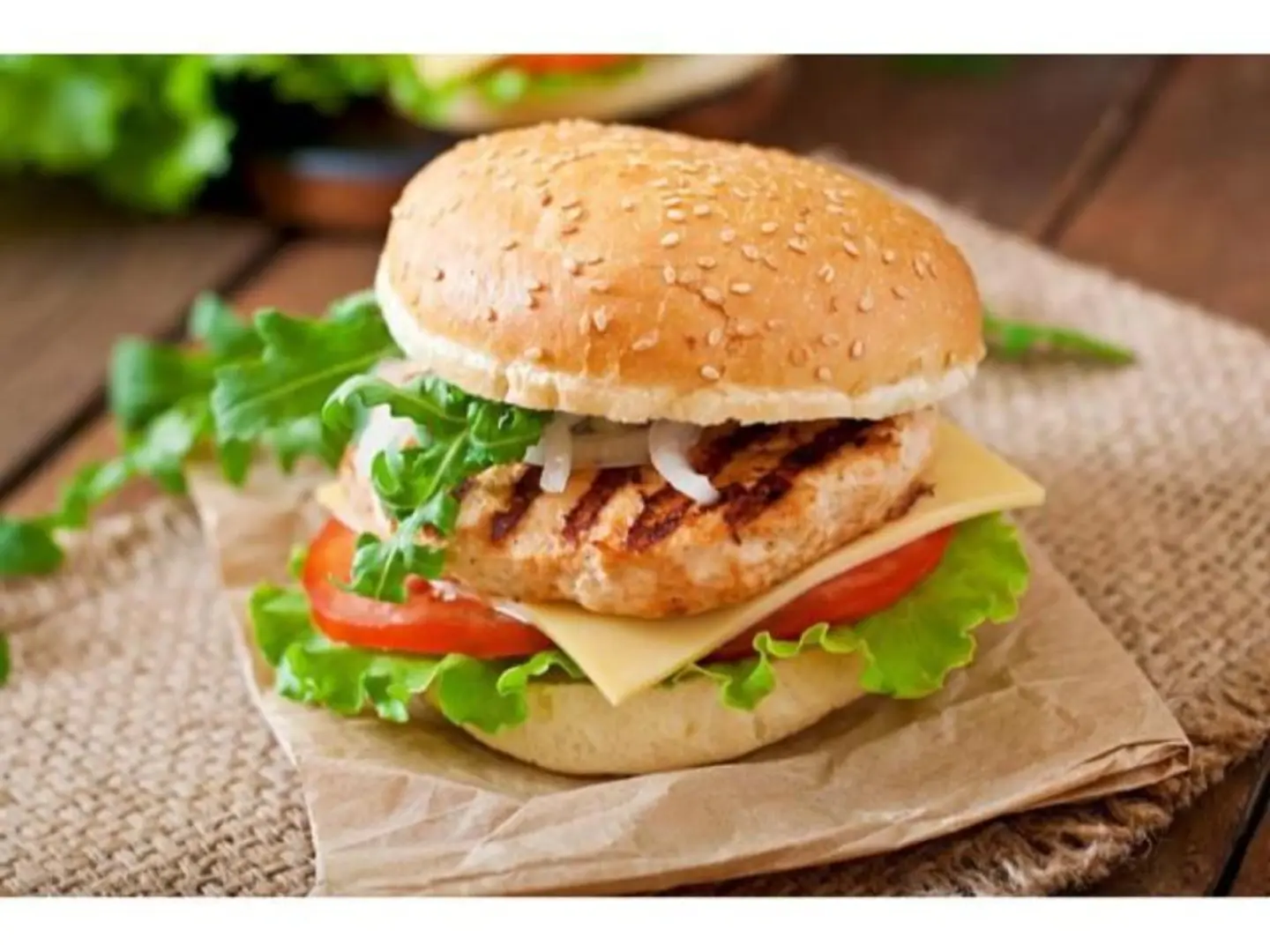 Chicken Burger - Without Cheese