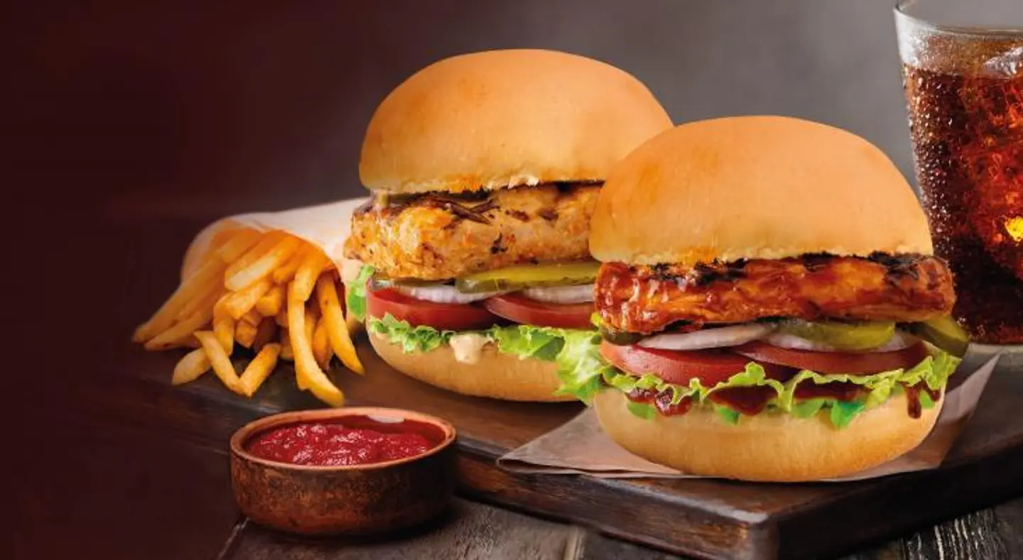 وجبة برجر لحم - عادي