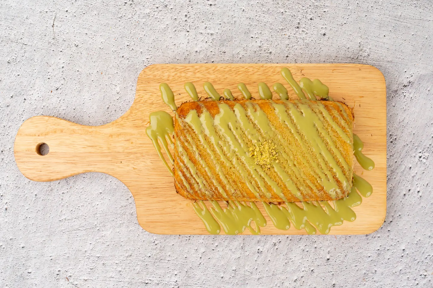 كنافة بستاشو - صحن صغير