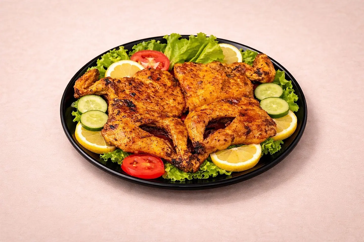 Chicken Madbi - Half Plain Madbi Chicken