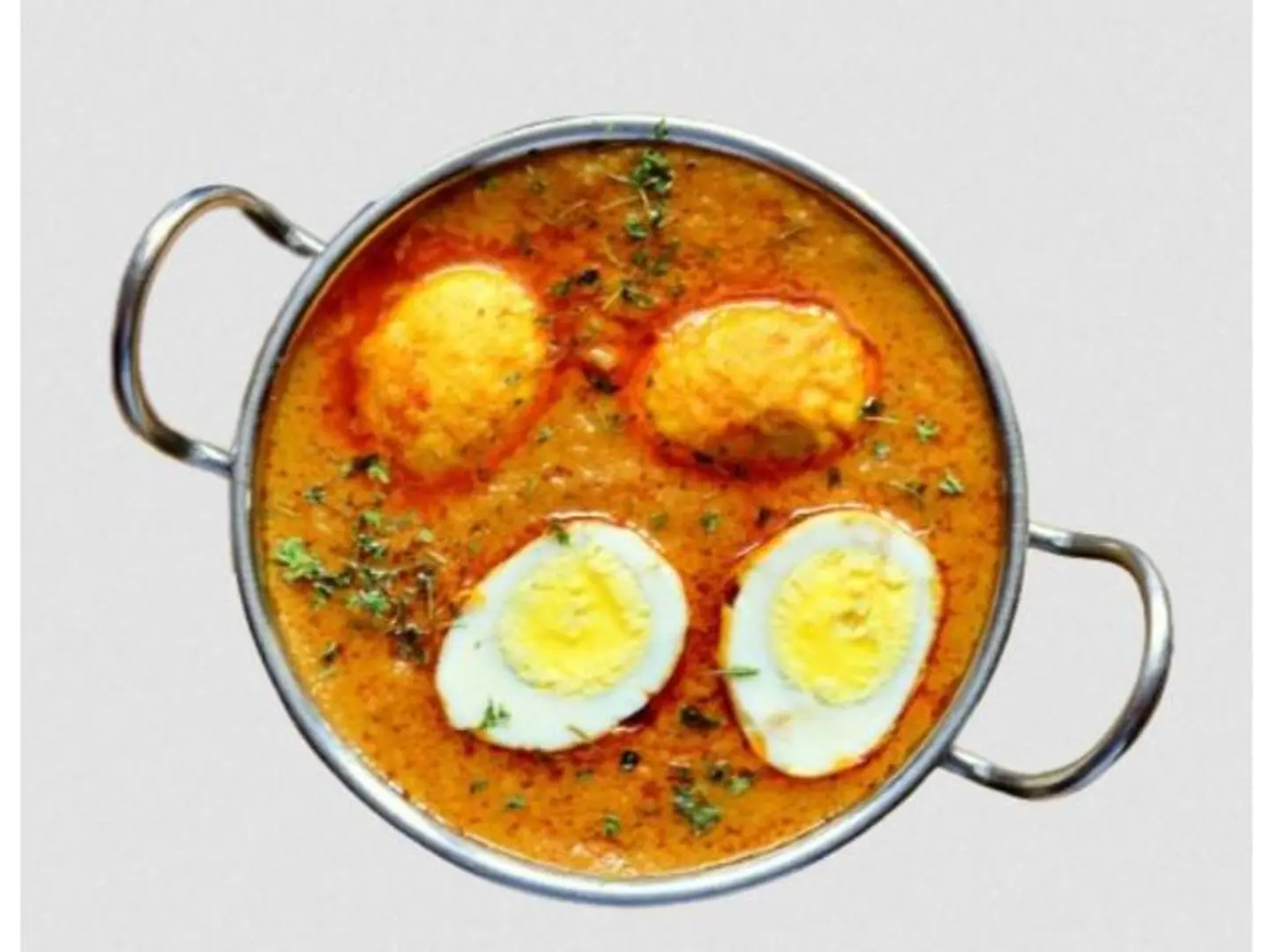 بيض مرقه - نصف