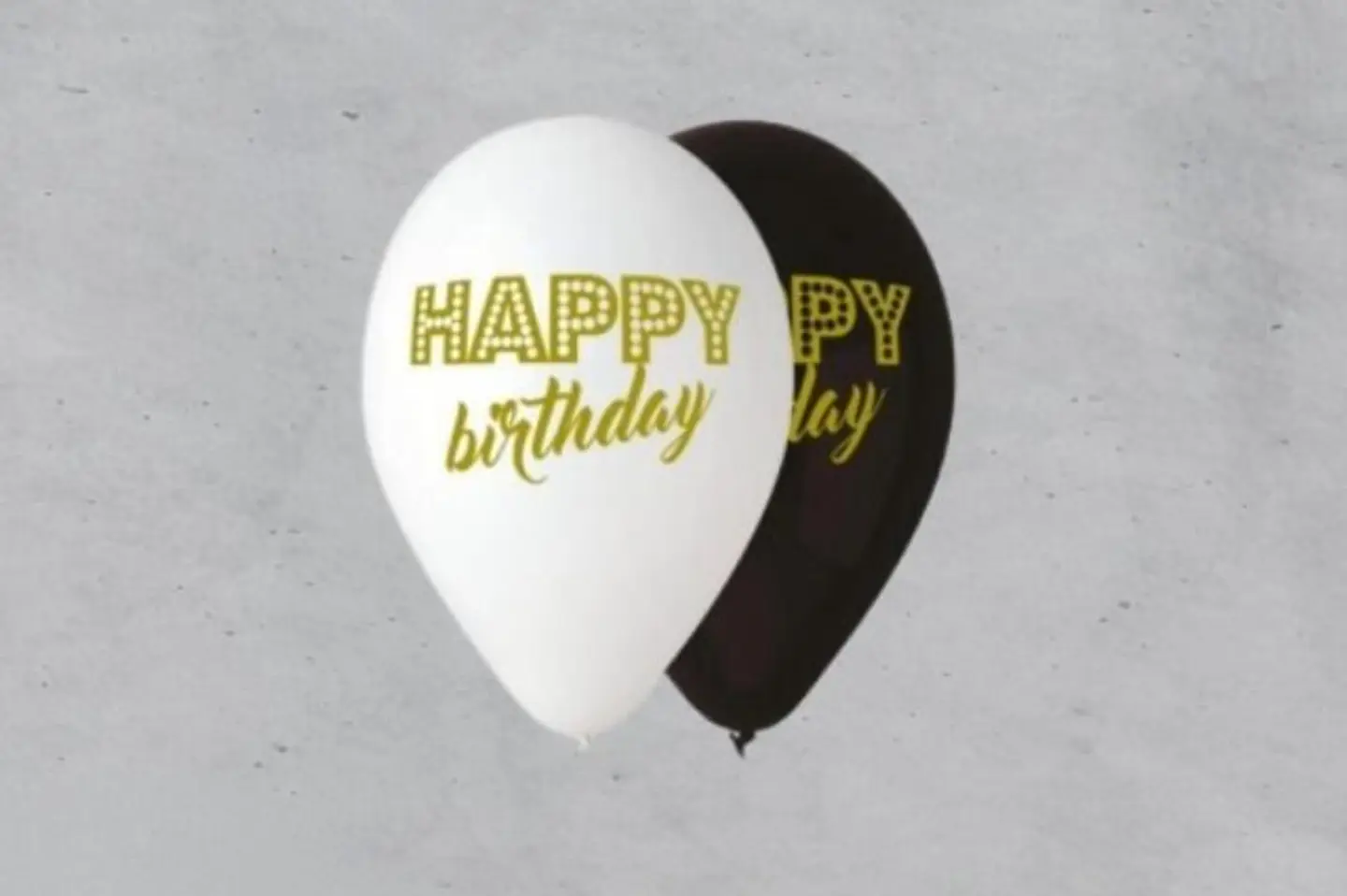Latex Birthday 2 - White