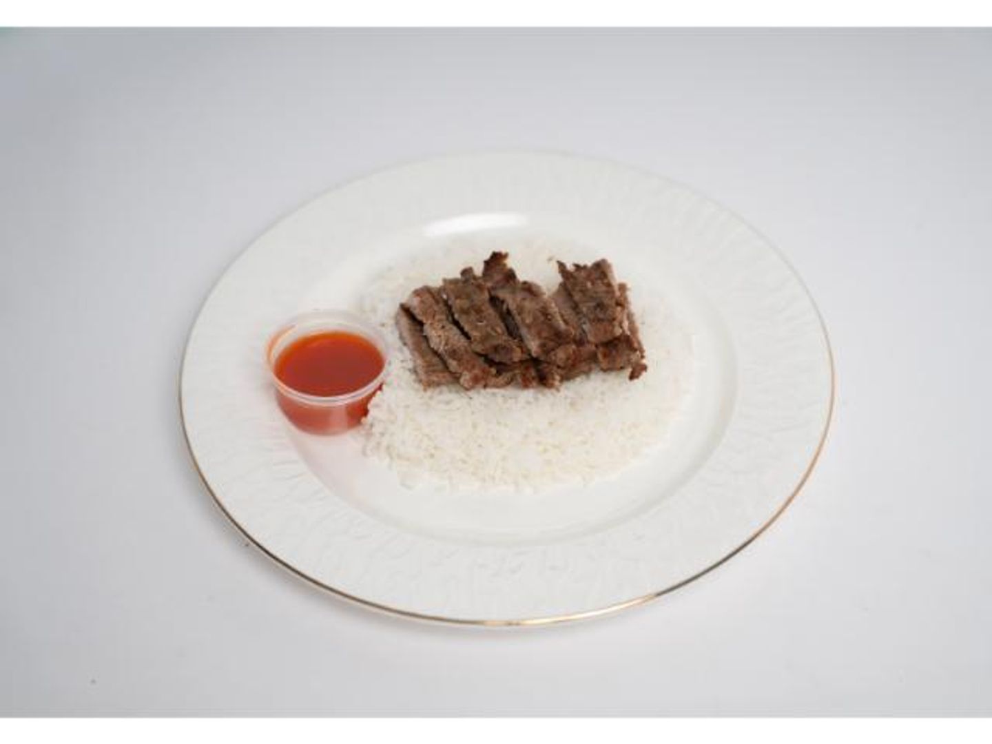 Beef Steak With Rice - 150 Grams
