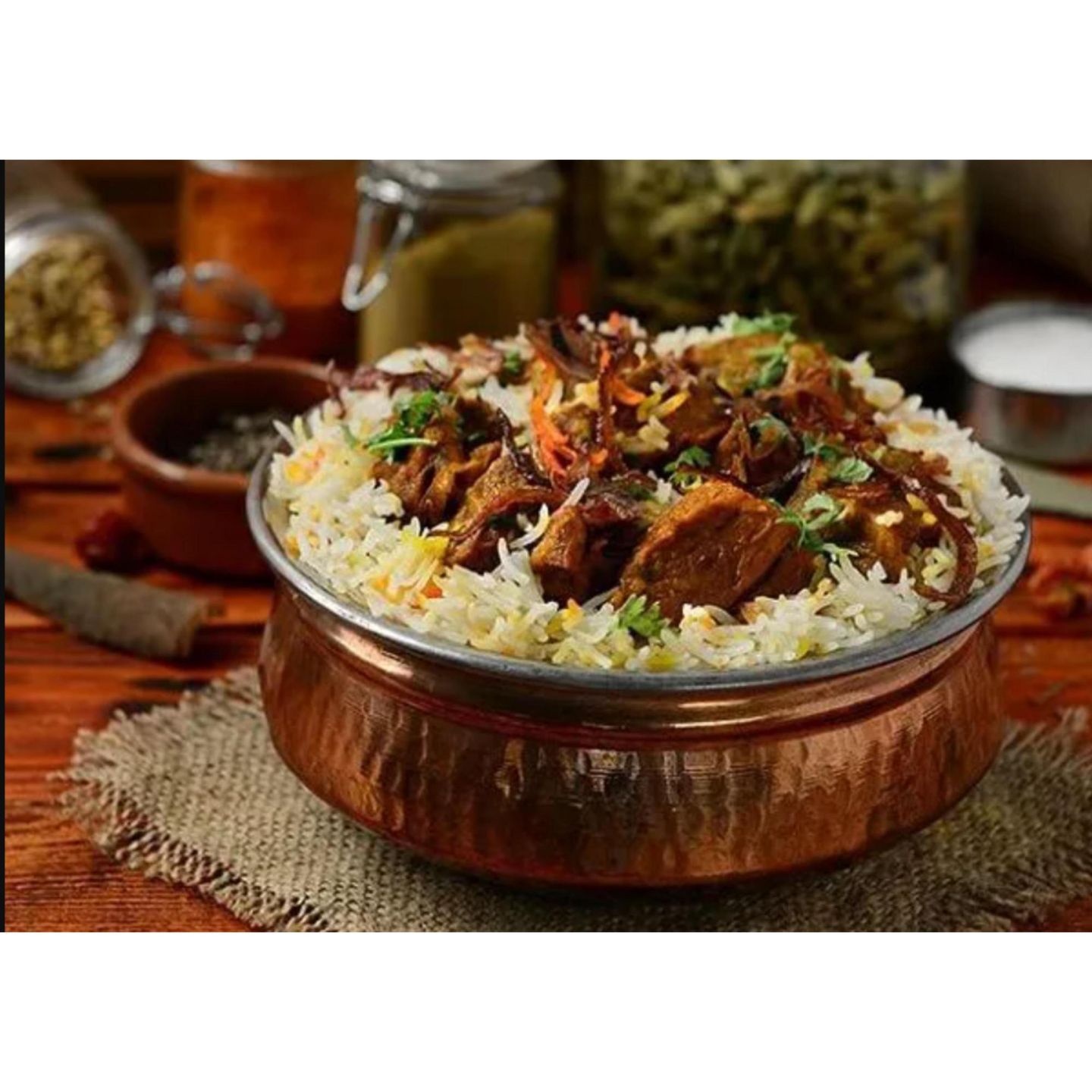 Meat Biryani - Small