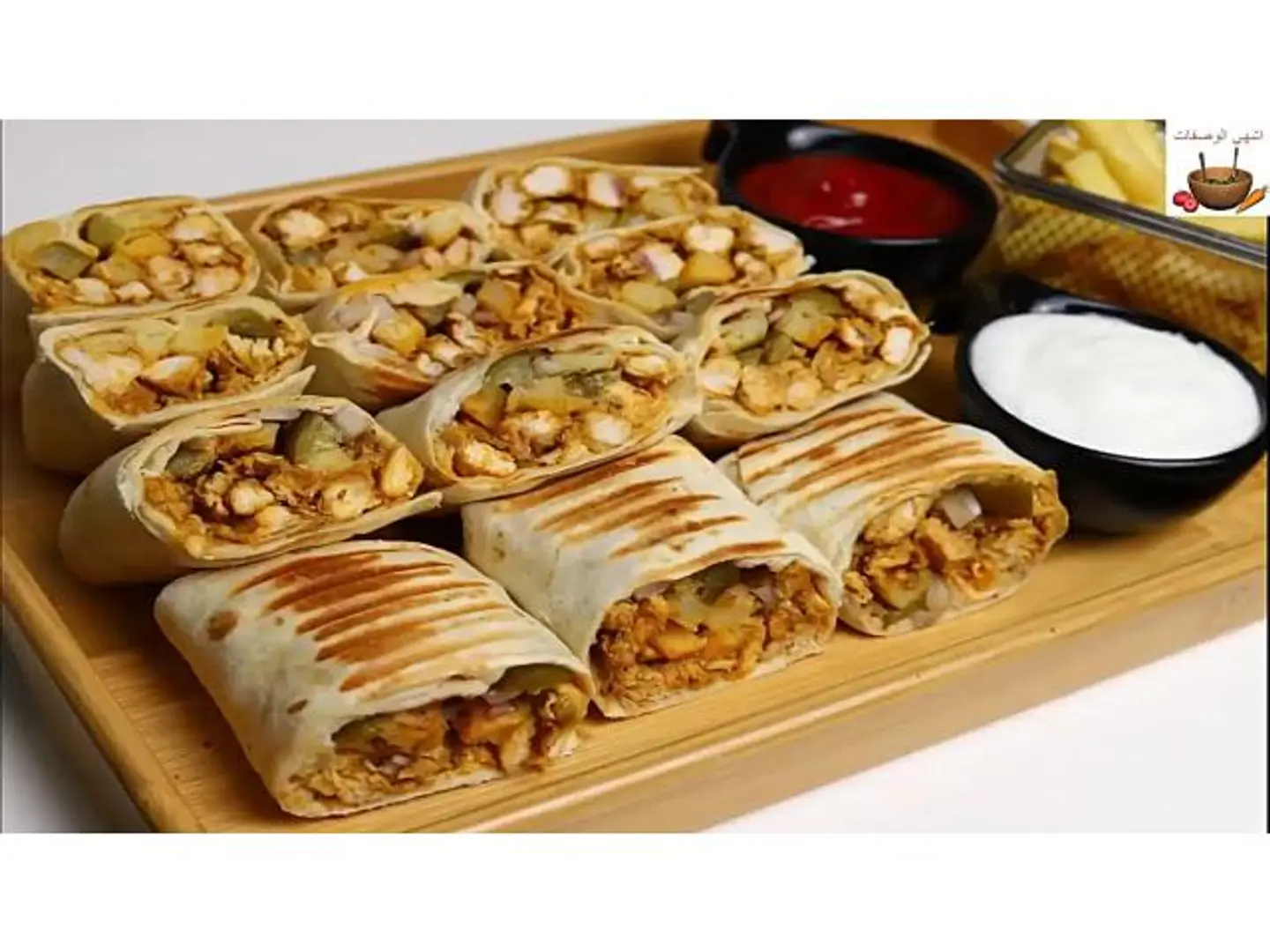 صحن عربي وسط - بدون جبن