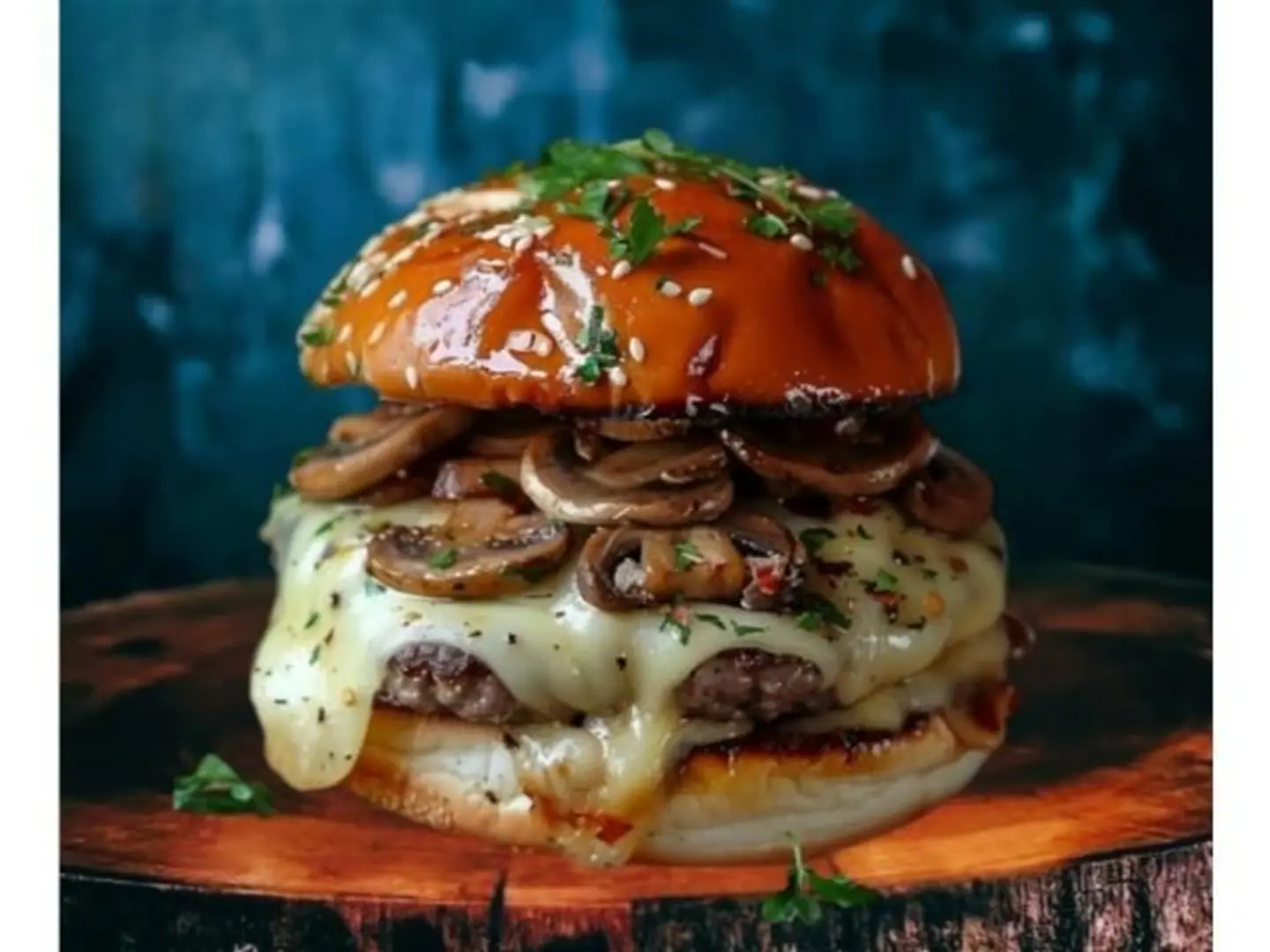 ماشروم - برجر