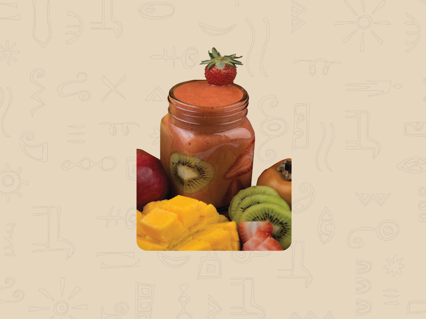 Mixed Fruit Juice - Medium