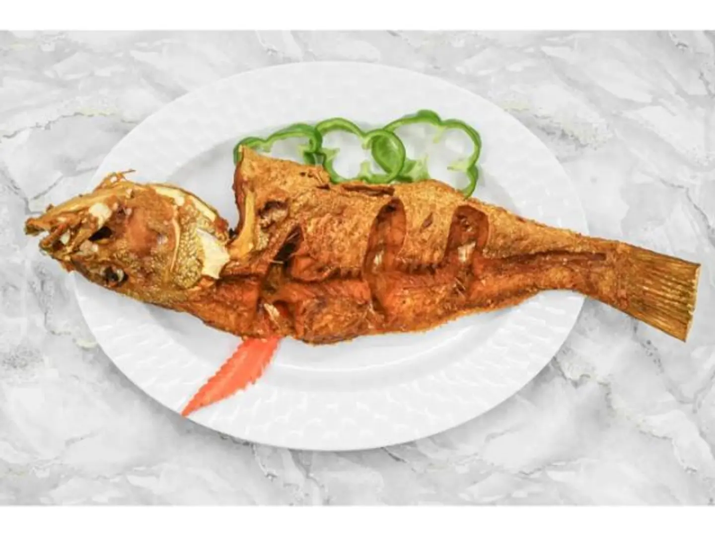 هامور - مقلي