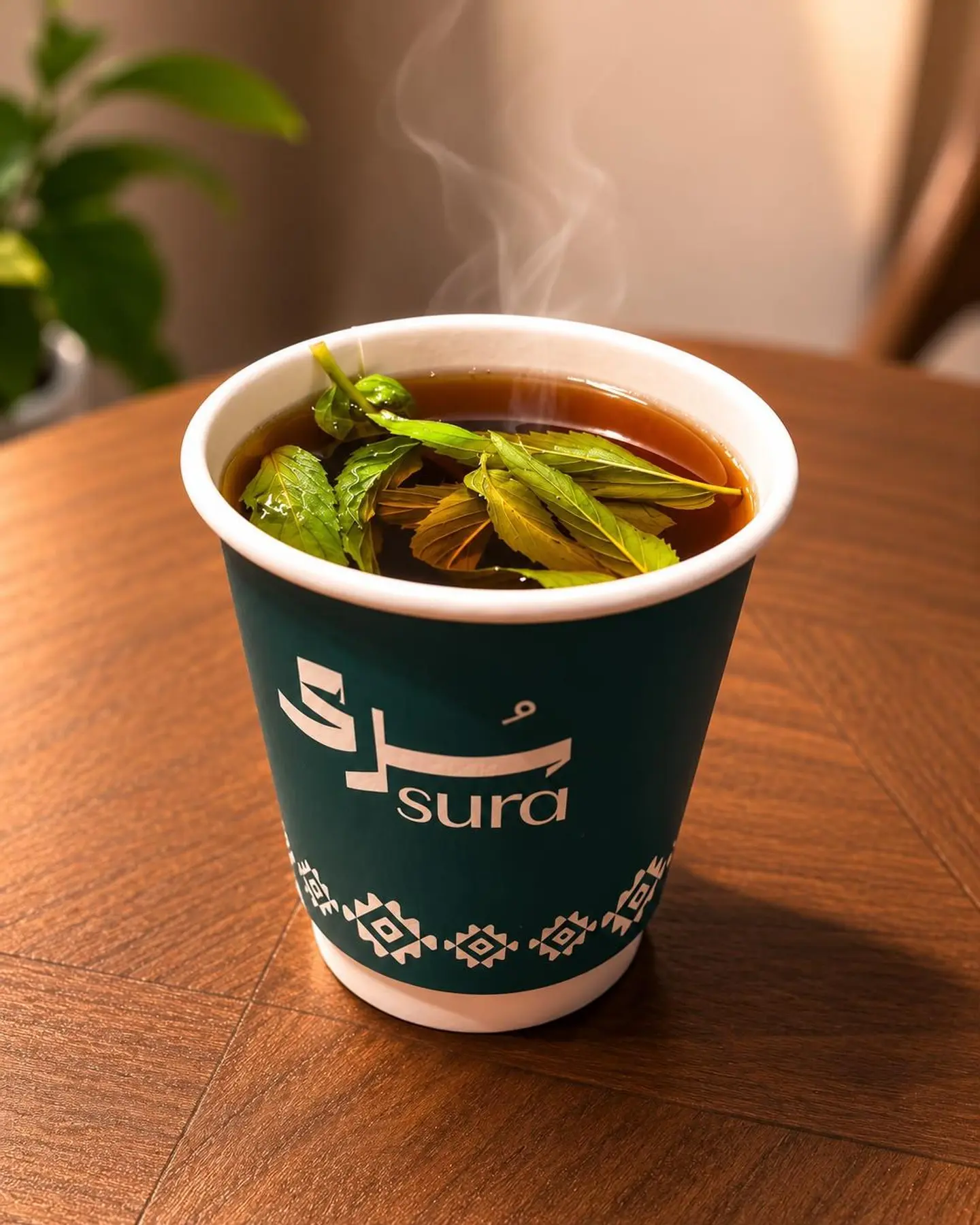 Large Tea - Basil Tea