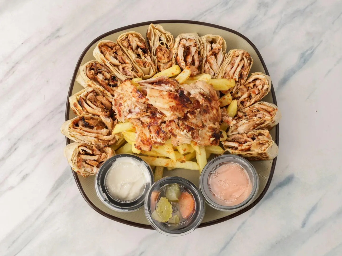 شاورما عربي صغير - دجاج