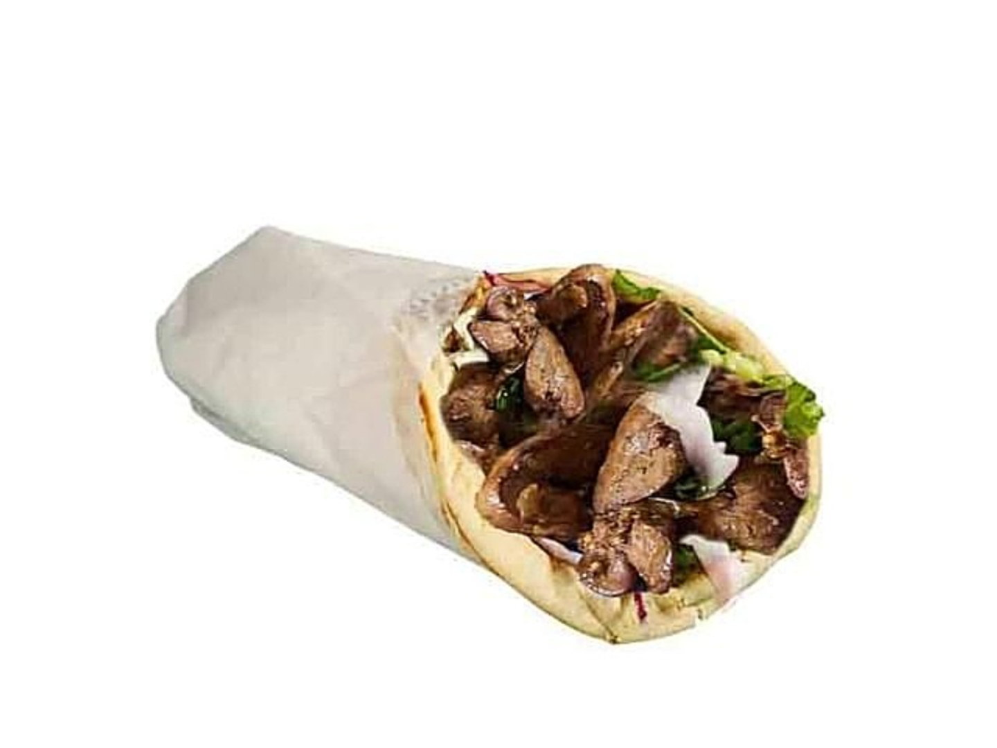 Grilled Liver Sandwich - 1 Skewer