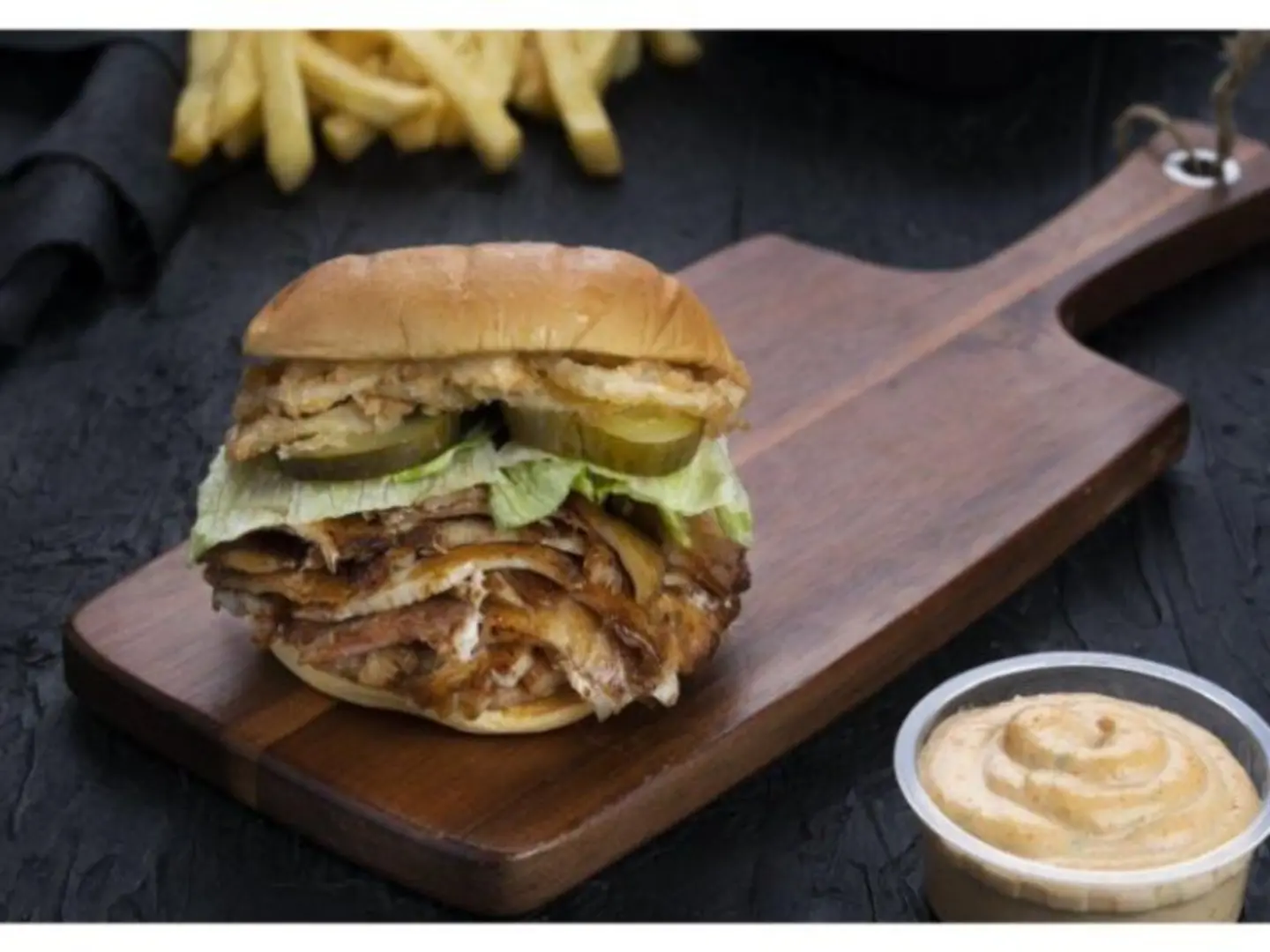 Chicken Burger Shawarma - Regular