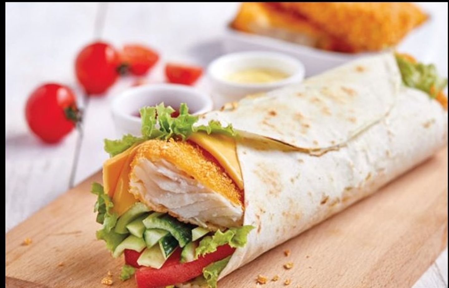 Fish Tortilla - Small Sandwich